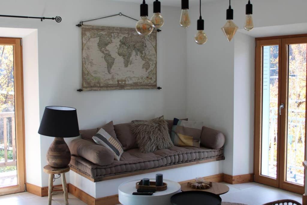 Bel Appartement 8 Personnes A Saint Chaffrey المظهر الخارجي الصورة
